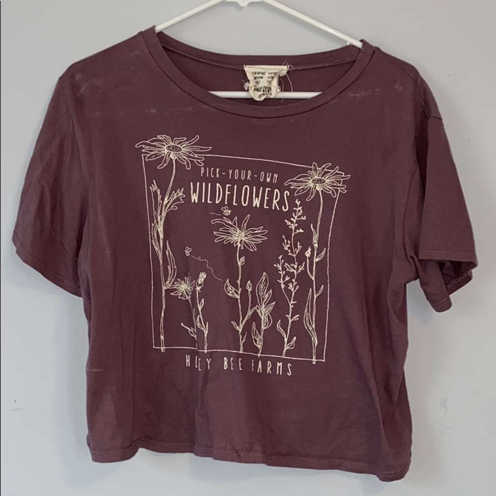 Pick your own wildflowers tee